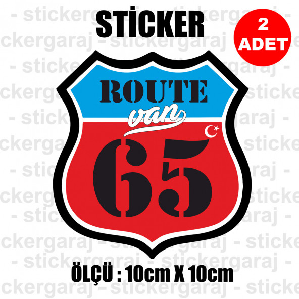 65 van 2 adet plaka sticker - il şehir rota etiket - kask motosiklet otomobil araba pc laptop bilgisayar cam uyumlu ürün görseli