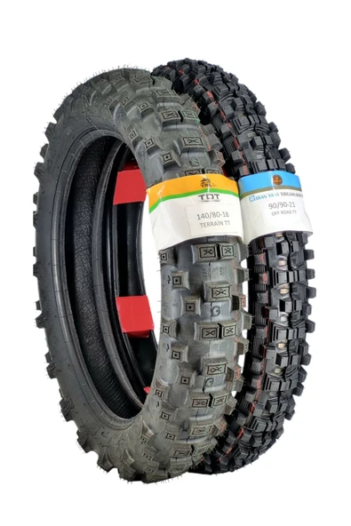 IRAN YASA TIRE&RUBBER  140/80-18 VE 90/90-21 ENDURO LASTİK TAKIMI