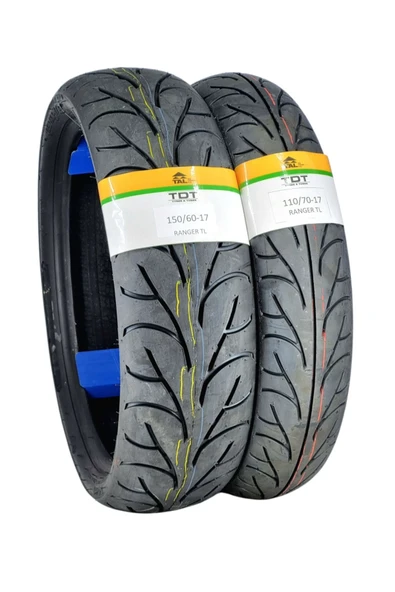 TDT TYRES  DOMİNAR 400 LASTİK TAKIMI 150/60-17 VE 110/70-17 TL (TUBELESS - DUBLEKS)