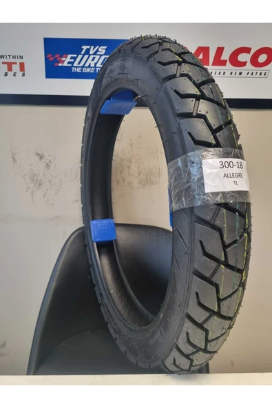 MARUTİ TYRES  Maruti Tyres 300-18 TL ALEGRE Motosiklet Lastiği (DUBLEKS)