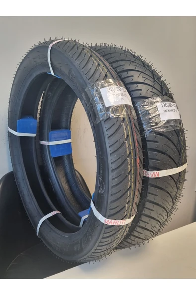 Bajaj Pulsar NS 125, 90/90-17 TL ve 120/80-17 TL Dubleks Lastik Set - 2