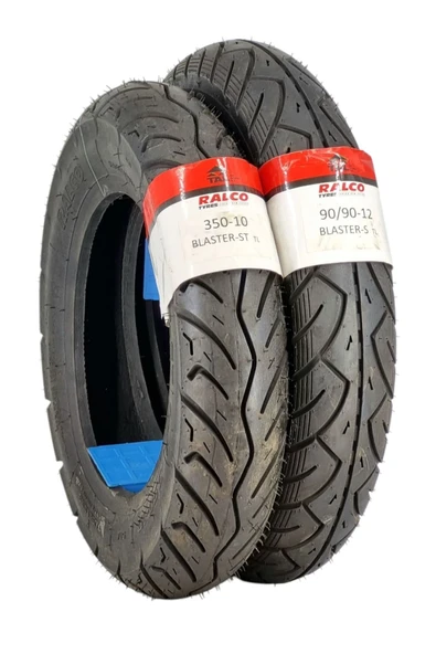 Honda Spacy, Activa-s, Spontini, 350-10 TL ve 90/90-12 TL Dubleks Lastik Set