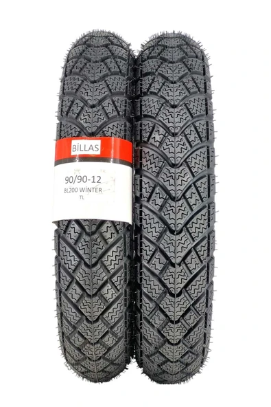 TVS JÜPİTER 110/ 125 KIŞLIK LASTİK TAKIMI 90/90-12 DUBLEKS (TL)(TUBELESS) - 2