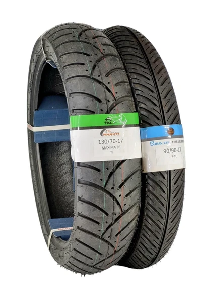 Mondıal Drift, TVS APACHE, ARORA, RKS, 130/70-17 TL Ve 90/90-17 TL Dubleks Lastik Set - 1