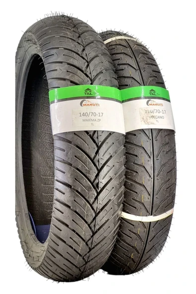 MARUTİ TYRES  HONDA CBR 250 LASTİK TAKIM 140/70-17 VE 110/70-17 TL (TUBELESS - DUBLEKS)
