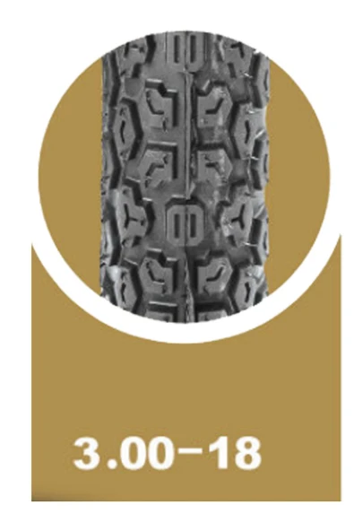 ARORA AR, MONDIAL, KANUNI 125 TOURING, CG125, 300-18 TT Tubetype Lastik - 5