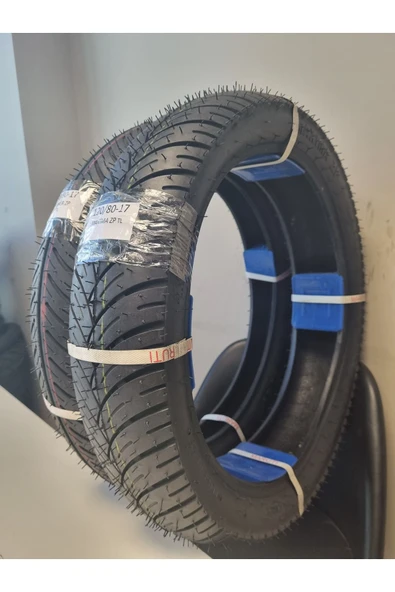 Bajaj Pulsar NS 125, 90/90-17 TL ve 120/80-17 TL Dubleks Lastik Set - 3