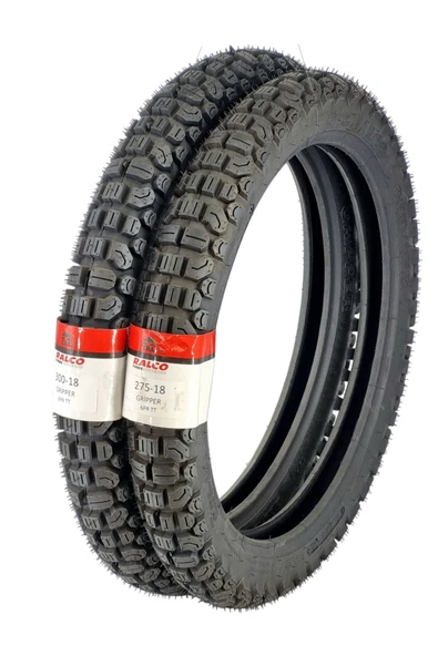 ARORA AR, HONDA CG, JAGUAR, 300-18 TT ve 275-18 TT Tubetype Lastik SET - 2