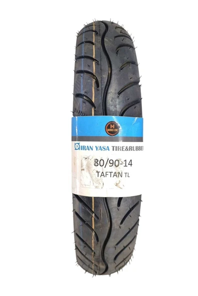 IRAN YASA TIRE&RUBBER  Iran Yasa Taftan 80-90-14 Tl(İÇ LASTİKSİZ) Ön/arka Yol Lastiği