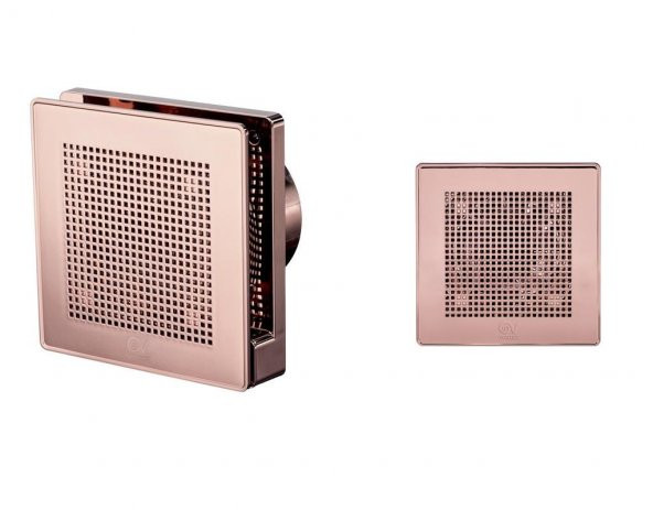 Vortice Punto Evo Gold Rosa Pink Mimari Uygulama İdeal Tasarım Kesintisiz Çalışma Havalandırma Fanı Banyo Mutfak AGMair Agm