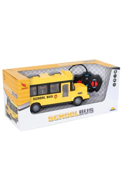 Uzaktan Kumandalı Işıklı Okul Otobüsü ile Işıklar Açık, Macera Başlasın! - 4