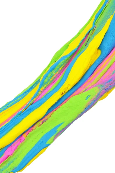 Butter Cloudz Rainbow Slime 380gr. ile Çek, Sık, Uzat: Stresi Atmanın En Renkli Yolu! - 5