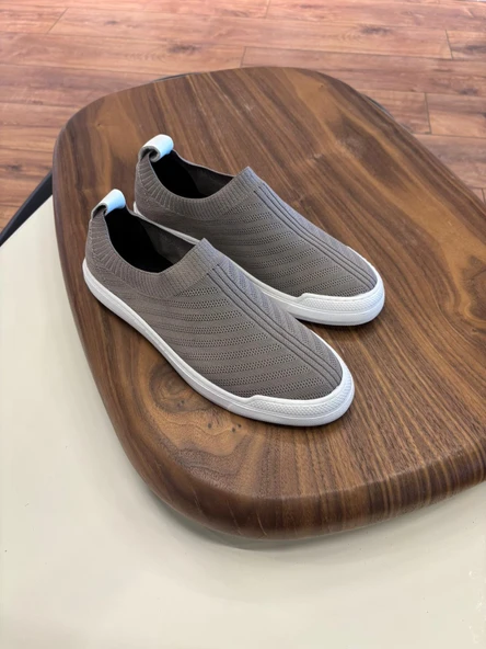 4224 VİZON TRİKO ERKEK SNEAKERS - ERKEK SPOR AYAKKABI
