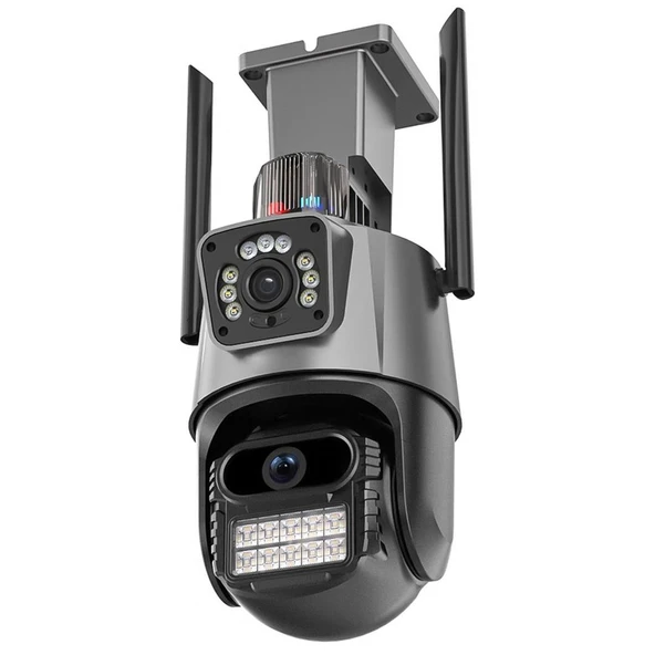 Ayt Powermaster PM-26197 1080P Wifi Poe Kamera 6 MP iCSee Destekli İp Güvenlik Kamerası Cep Telefonundan İzlenebilen