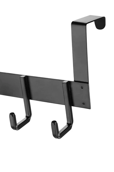 Pratik ve Şık 7'li Kancalı Metal Kapı Arkası Askısı - 45 kg Taşıma Kapasitesi - Resim 6