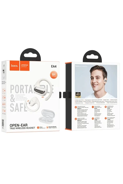 Hoco EA4 5.3 Bluetooth Kablosuz TWS Kulaklık - 7