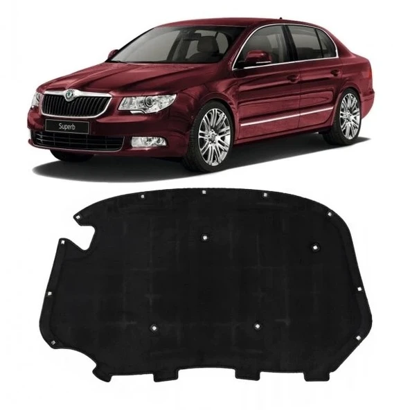 MOTOR KAPUT KEÇESİ KLİPSLİ 1.Kalite-SUPERB 2008>> ürün görseli 1