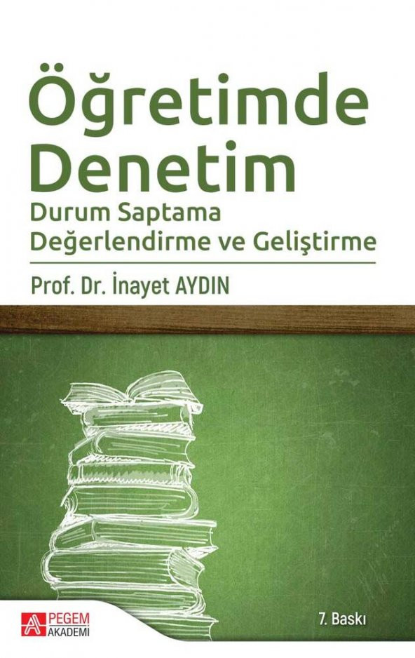 Pegem Akademi Öğretimde Denetim - İnayet Aydın