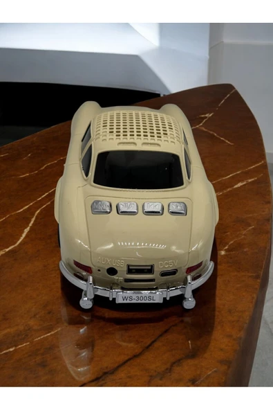 DUBİGOLD KABLOSUZ BLUETOOTH RETRO 2006 ROADSTER SUBWOOFER SES KUTUSU TAŞINABİLİR HOPARLÖR RADYO FM SPEAKER - 4