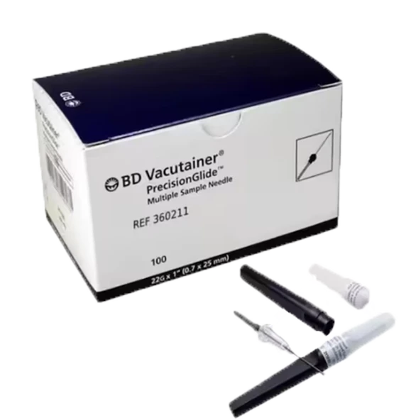 Bd Vacutainer 22g Siyah Kan Alma Iğne Ucu 100 Adet