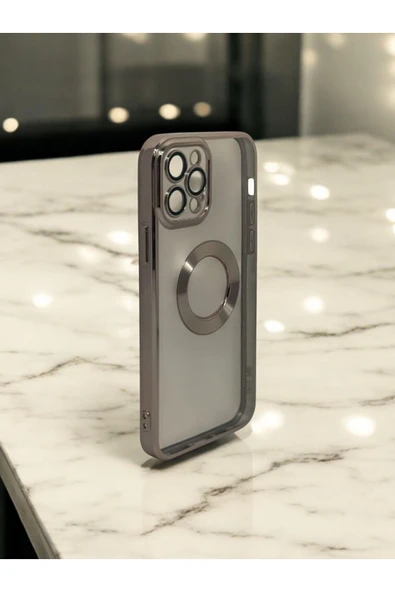 DUBİGOLD İPHONE 12 PRO UYUMLU KAMERA KORUMALI LOGO GÖSTEREN OMEGA KILIF - 2
