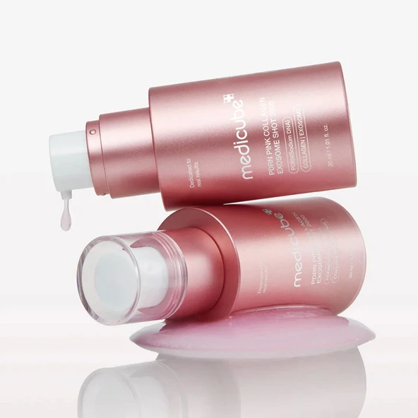 MEDICUBE PDRN PINK COLLAGEN EXOSOME SHOT SERUM (Yaşlanma Karşıtı Serum)(GLOBALCARE) - Resim 5