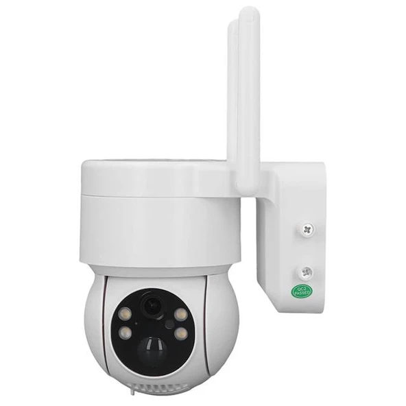 Powermaster PM-26196 Solar Güneş Panelli Dış Mekan Wifi Kamera 4MP 1080P ICSEE Uygulama Destekli - 2