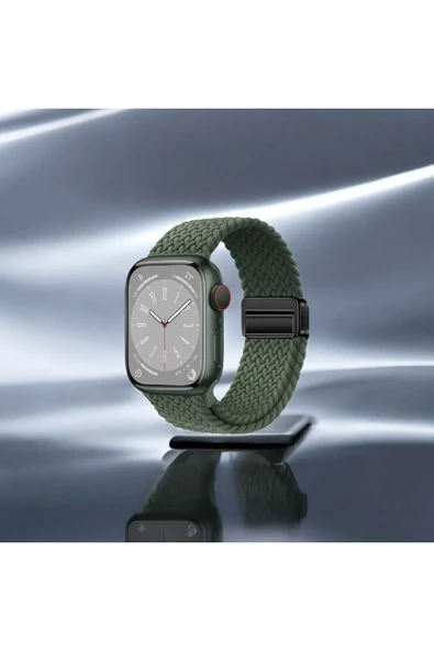 DUBİGOLD Watch 42mm Zore KRD-134 Örgü Tasarımlı Hasır Kordon Strap Kayış