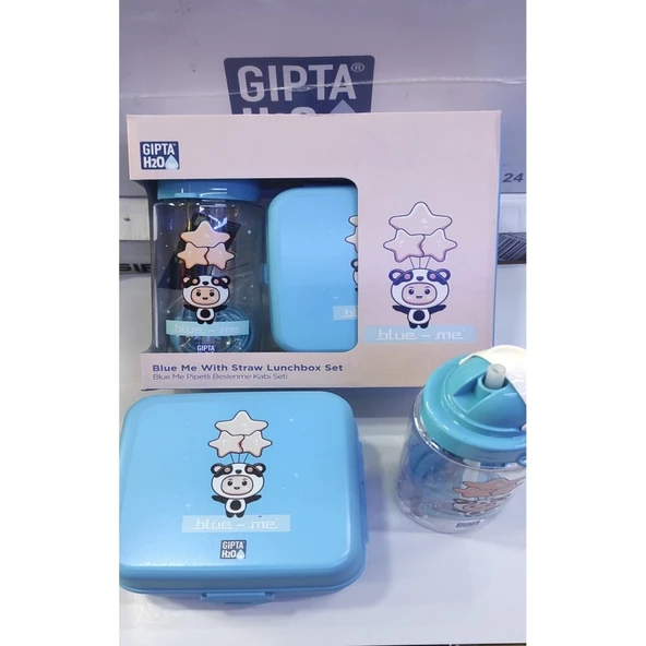 Gıpa Blue Me Trıtan Matara + Beslenme Kabı