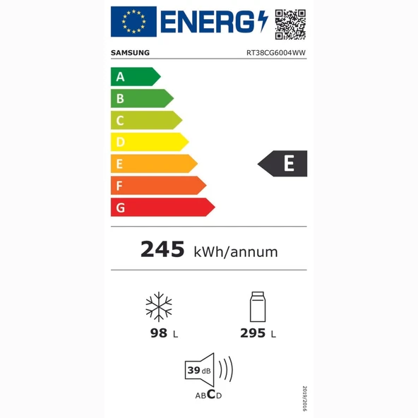 Samsung RT38CG6004WW Çift Kapılı No Frost Buzdolabı - 2