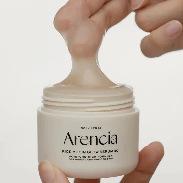 Arencia Rice Mucin Glow Serum 30 (Aydınatıcı Serum)(GLOBALCARE) - 4