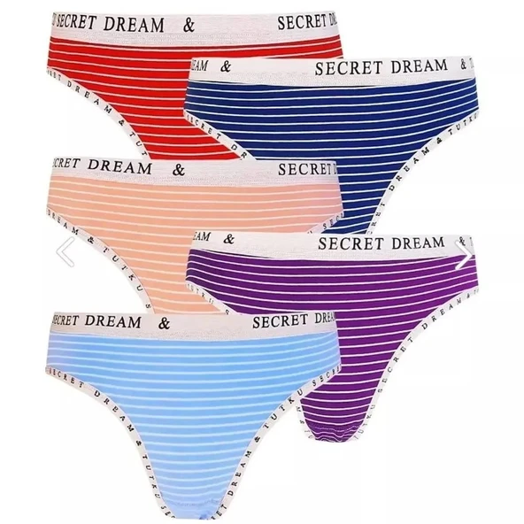 Tutku 12' li Bayan DIANA Bikini Külot Kombin 0563 - 3