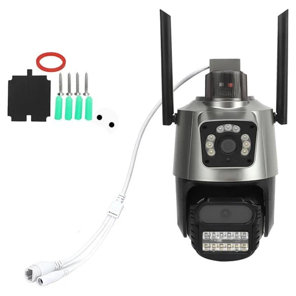 Powermaster PM-26197 1080P Wifi/POE Kamera 6MP İcsee Destekli - 3