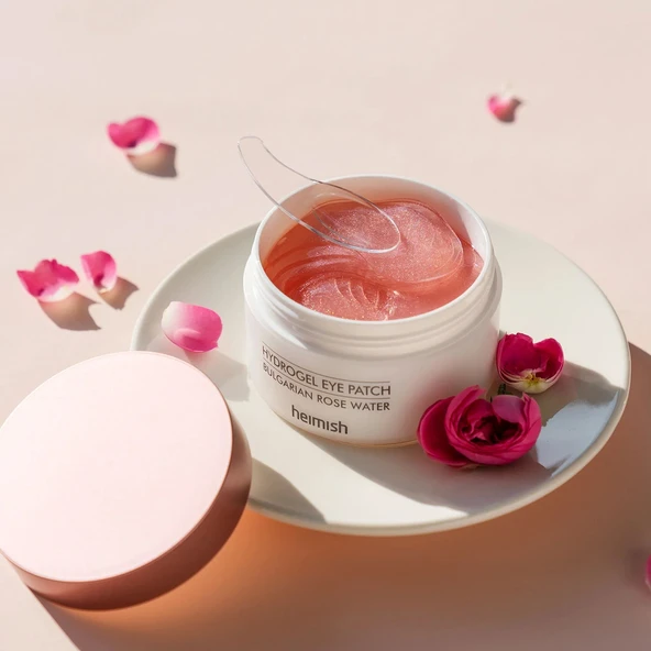 heimish - Bulgarian Rose Water Hydrogel Eye Patch(Kırışıklık Açıcı-Aydınlatıcı Göz Maskesi) - Resim 2