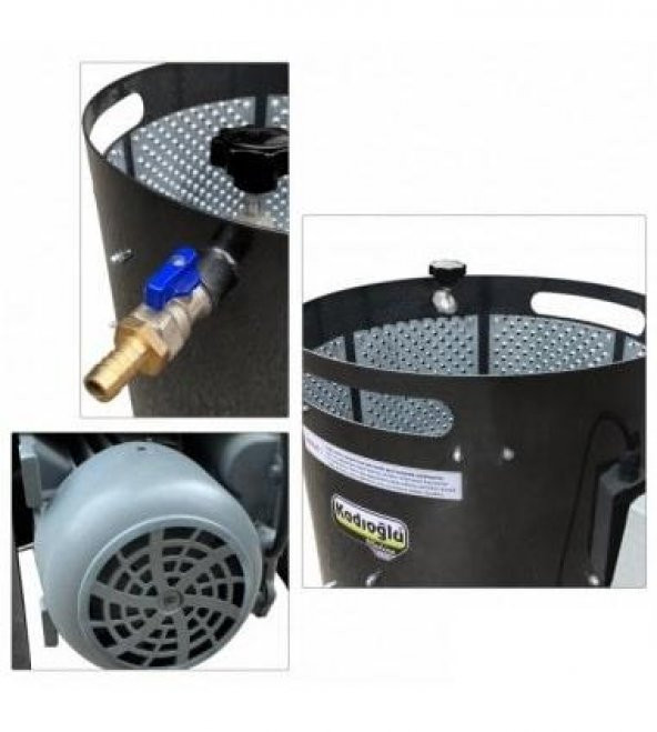 Kadıoğlu Cks40 Ceviz Soyma Makinası Sabit Devirli - 2