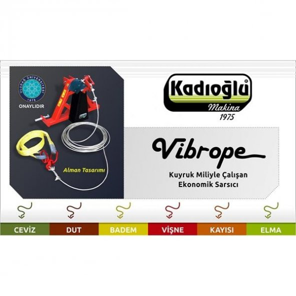 Kadıoğlu HM600 Vibrope Ceviz Vişne Silkeleme Makinesi - 2