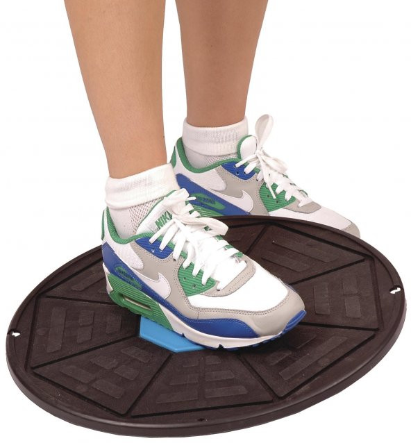 MAXİ DENGE TAHTASI BALANCE BOARD MAVİ - Resim 4