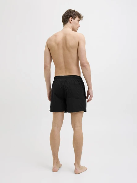 JACK JONES Yazı Baskılı Erkek Deniz Şortu 12272799 - 6