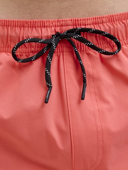 JACK JONES Yazı Baskılı Erkek Deniz Şortu 12272799 - 8
