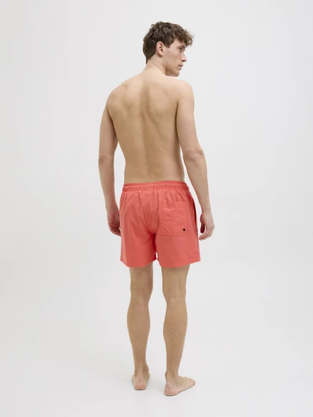JACK JONES Yazı Baskılı Erkek Deniz Şortu 12272799 - 2