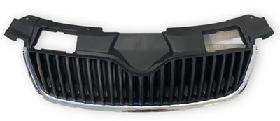 ÖN PANJUR KROM ÇERCEVE ÜST PLASTİK BİRLİKTE MAT SİYAH  FABİA 2007-2010 ürün görseli 1