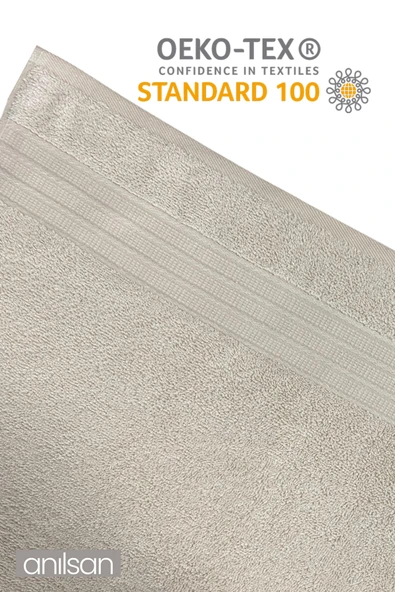 2'li Sepya Banyo Havlusu - 70x140 Cm, 570gr, %100 pamuk, Spa Ve Otel Havlusu, Günlük Kullanıma Uygun - 3