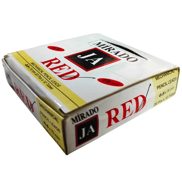 Mirado Ja Red Kırmızı 0.5Mm Uç 75Mm | 12 X 20 Pcs - 4