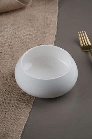 Acar Bianco Perla 6 Adet Porselen Yuvarlak Kase- 14 cm SCT-21-0216