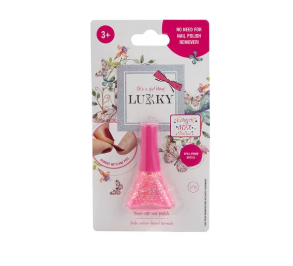 Lukky Soyulabilir Oje - Konfeti Serisi Pembe - 2