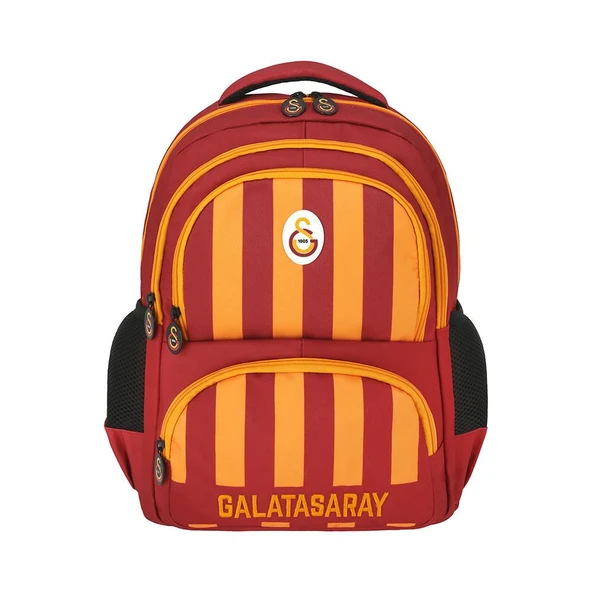 Galatasaray Çizgili Forma Desenli Okul Sırt Çantası Yeni Sezon
