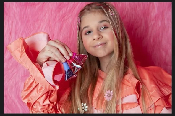 Lukky Soyulabilir Oje - Simli Metalik Altın - 7