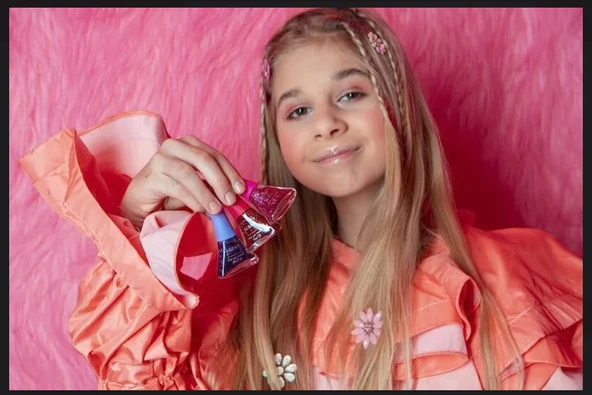 Lukky Soyulabilir Oje - Simli Metalik Gri - Resim 7