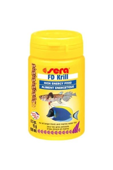 sera FD krill nature 100 ml  Skt:11/2026 Orjinal Kutusunda - 2