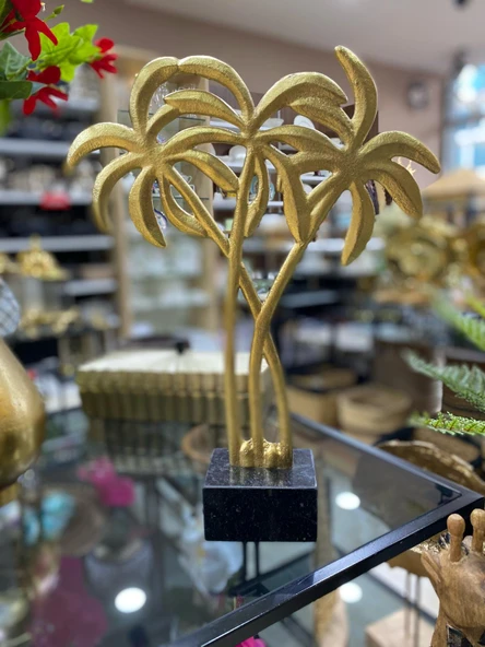 43X33 CM GOLD MERMER KAİDELİ ALİM.DEK.PAMİYE AĞACI